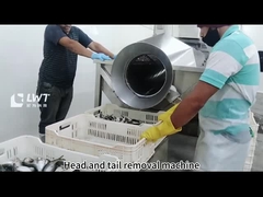 缶詰の魚の生産ライン 黄色いクラッカー缶詰の加工機器