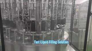 自動回転液体充填機