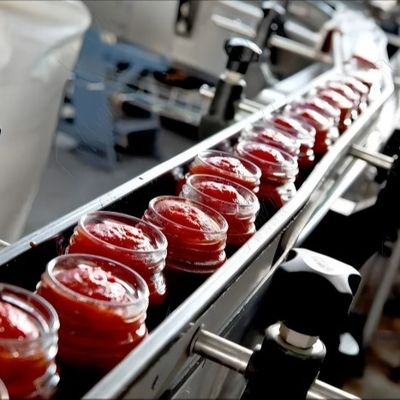 Automatic Hot Sauce Filler Machine Tomato Sauce Bottle Filling Packaging Line