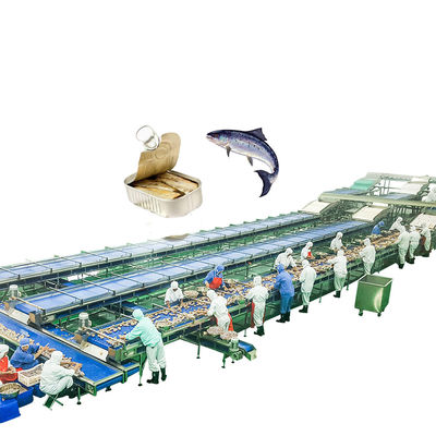 サーモン トゥーナ缶詰の機械 魚缶詰の加工ライン