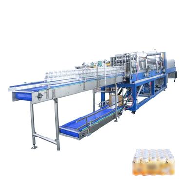 自動高速線形型PEフィルム収縮ストレッチ包装用瓶装飲料水用梱包機