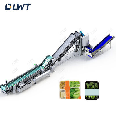 2.5T/H 新鮮な野菜加工ライン 野菜洗浄設備