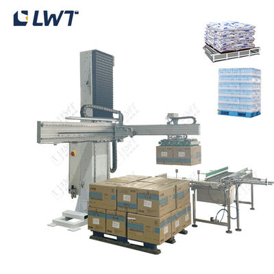 LWT 自動パレット化システム 紙箱包装  CE 認証の効率性