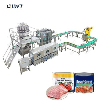 220V/380V 自動缶詰肉生産ライン 昼食肉加工設備