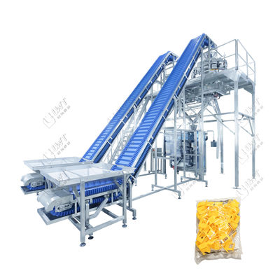 LWT プラスチックの部品 自立型袋 計量・詰め込みシステム 14 頭計量袋 詰め込み機械